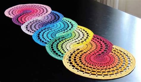How To Make A Crocheted Table Path Free Crochet Patterns