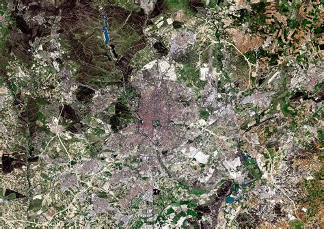 Madrid Satellite Image Stock Image E7801373 Science Photo Library