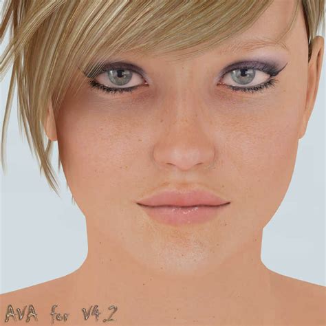 Emily Browning Ava For V42 Celebrity 3d Model For Daz Poser
