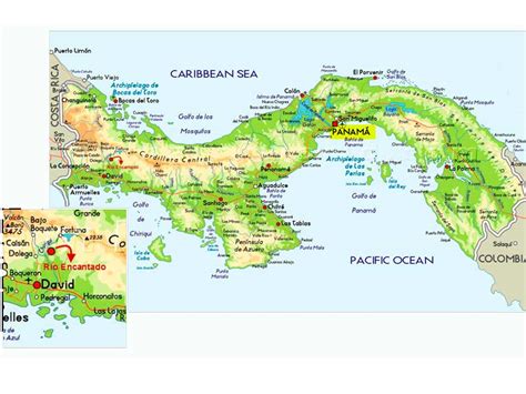 Mapa De Panamá Descarga Los Mapas De Panamá