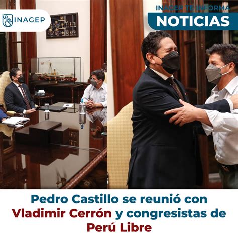 Pedro Castillo Se Reunió Con Vladimir Cerrón Y Congresistas De Perú