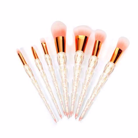 Unicorn Horn Makeup Brushes Cute Makeup Brushes Sparkle Warehouse