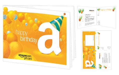 These online printable emailable gift cards actually work well as self gifts too. Amazon.com: Amazon Gift Card - Print - Happy Birthday (Cake): Gift Cards