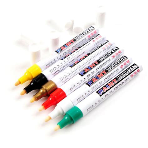 Sold & shipped by touch up paint. 8 Colors Car Paint Pen Universal Waterproof Graffiti Paint ...