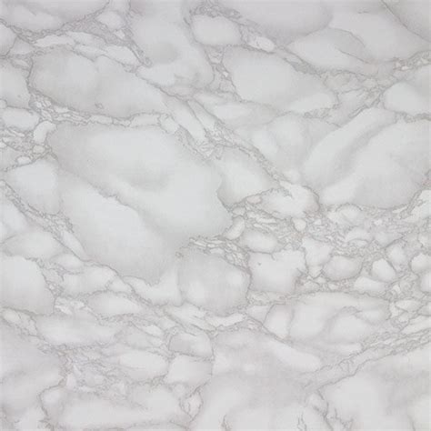 Marble Effect White Adhesive Film Fablon Sticky Back Plastic