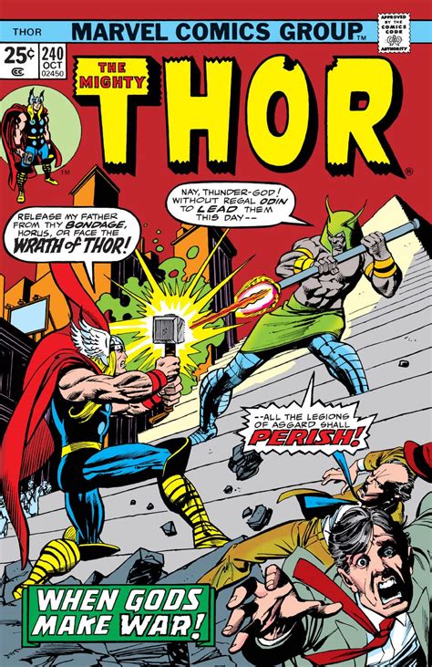 Thor Vol 1 240 Marvel Database Fandom Powered By Wikia