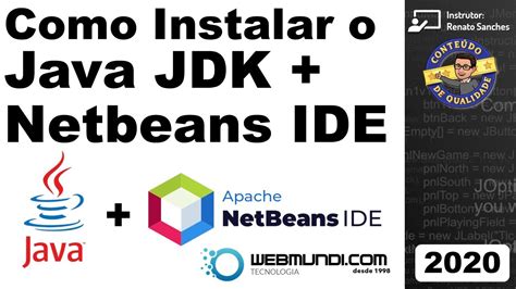Como Instalar O Java JDK 15 E NetBeans IDE 12 Windows YouTube