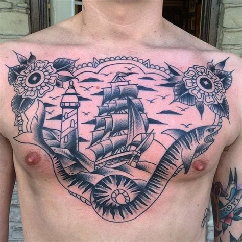 Shading Finished On Chest Piece Drew Cottom Amillion Tattoos
