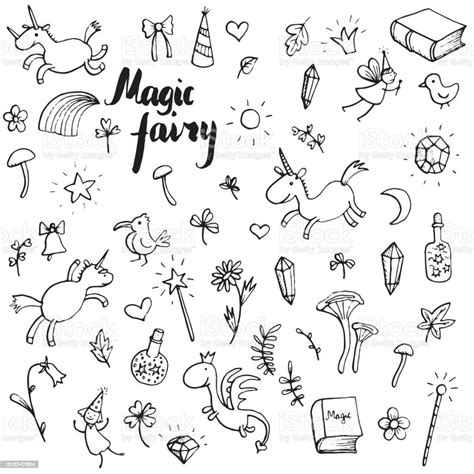 Magic Doodle Set Stock Illustration - Download Image Now - iStock