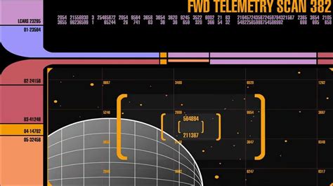 Star Trek Lcars Animations Telemetry Scan Youtube