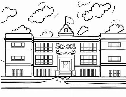 Coloring Pages Printable Coloringcafe Colouring Building Pdf