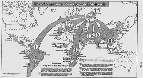 “how Communists Menace Vital Materials” Mappenstance