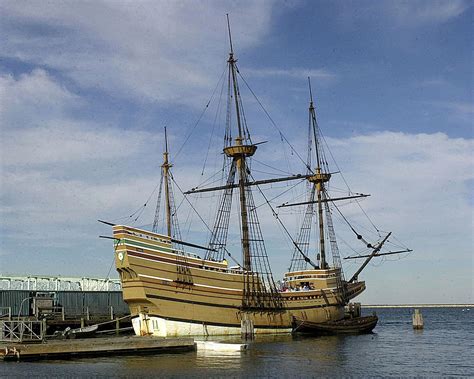 Mayflower Ii Returns To Plymouth Today