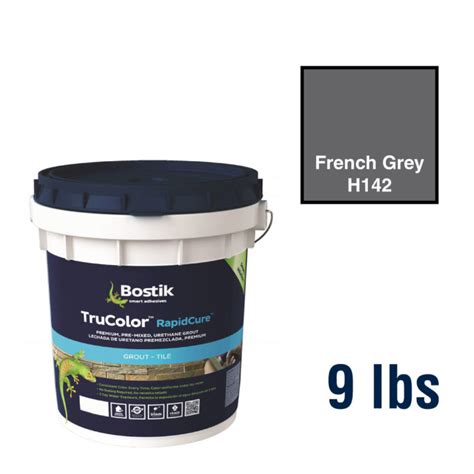 Bostik Trucolor Grout 9lbs French Gray H142 Schillings