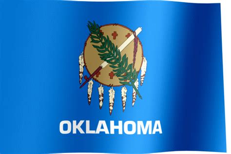 Flag Of Oklahoma  All Waving Flags