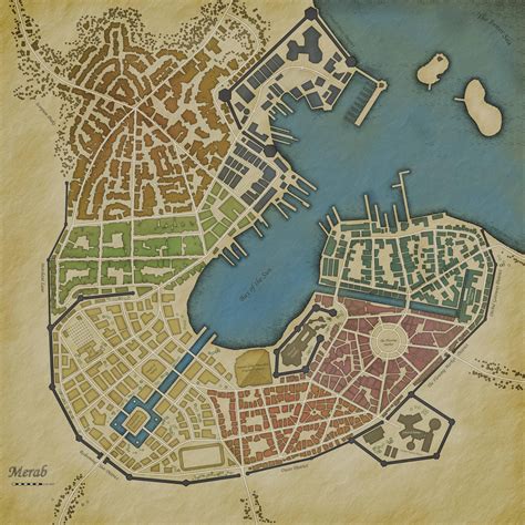 Fantasy Map Making Fantasy Map Fantasy City