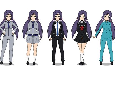 Kisekae Persona 1 And 2 Uniforms By Wildrose18 On Deviantart