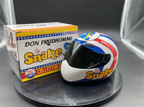 Vr Nhra Originals Don The Snake Prudhomme Mini Helmet Very Nice