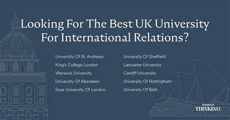 Best Uk University For International Relations Immerse Education