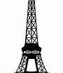 Eiffel Tower Silhouette Clip art - eiffel tower png download - 1296* ...