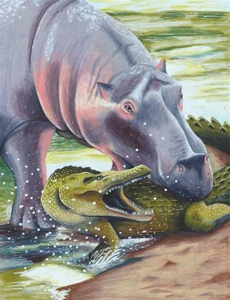 Prehistoric Hippopotamus