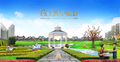 It develops residential, commercial, and retail properties. EcoWorld | Creating Tomorrow and Beyond