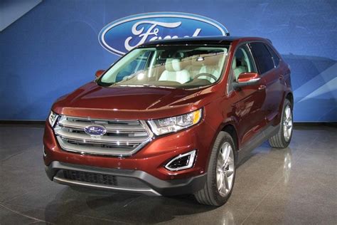 Ford Aims To Edge Out The Competition With All New 2015 Edge Cuv