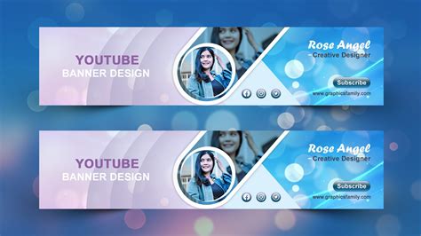 Free Creative Youtube Banner Template Graphicsfamily