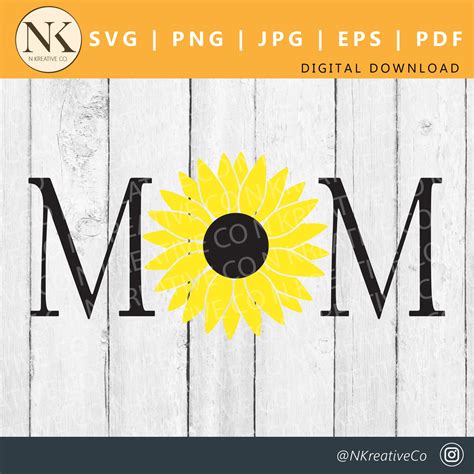 Mom Svg Mom Flower SVG Mothers Day SVG Mom Tee SVG Mothers - Etsy