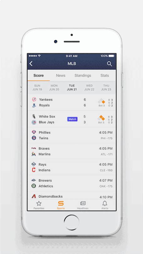 Yahoo Sports App For Ios Gets A Redesign W New Features For News Scores And Video 9to5mac