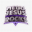 Jesus Rocks Stickers | Redbubble