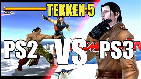 Tekken 5 Dr Ps2 Vs Ps3 Difference All Stages Comparison And Ost Youtube