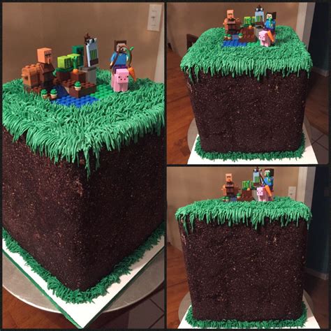 Minecraft Themed Cake