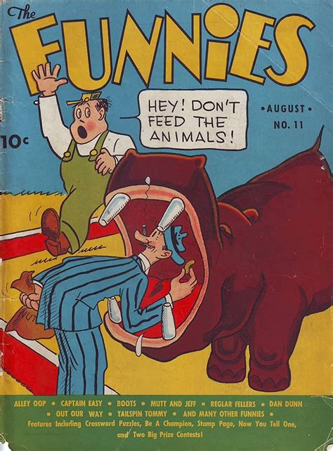Poster Comics Cover Dell Funnies The Funnies 11 Vintage