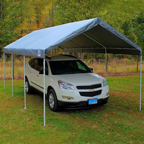 Eurmax premium 10'x20' pop up canopy, quick to set up, perfect choice whether for business or recreational uses. King Replacement Canopy SILVER 10 x 20 Carport