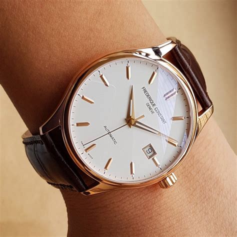 Frederique Constant Accessible Luxury Classic Index Automatic Brown