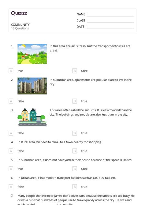50 Community And Cultures Worksheets For 3rd Class On Quizizz Free