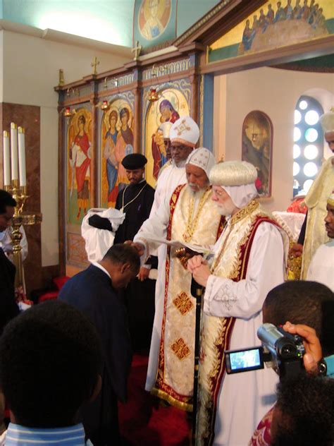 Abba Seraphim Visits The Eritrean Orthodox Diocese Of North America