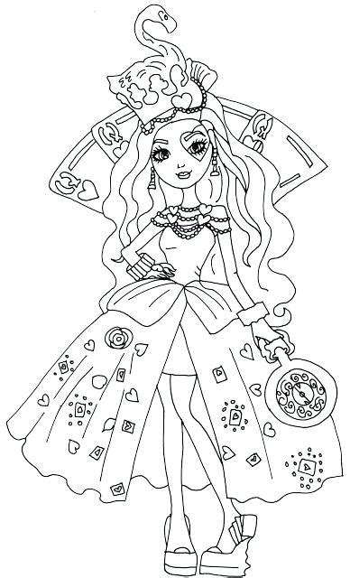 Cute elf coloring pages gallery. Ever After High Coloring Pages Cerise Hood at GetColorings ...