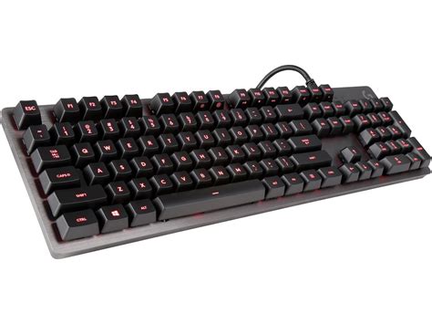 Logitech G413 Backlit Mechanical Gaming Keyboard With Usb Pass Through