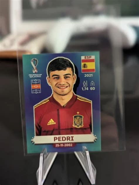 Panini Qatar 2022 Fifa World Cup Sticker Pedri Spain Sticker £500
