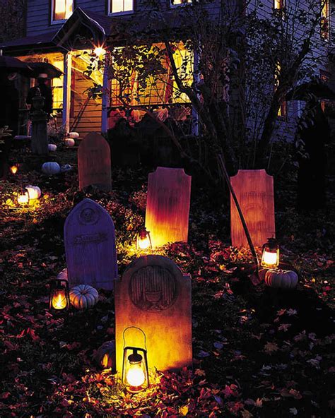 We may earn commission on some of the items you choose to buy. Outdoor Halloween Decorations | Martha Stewart