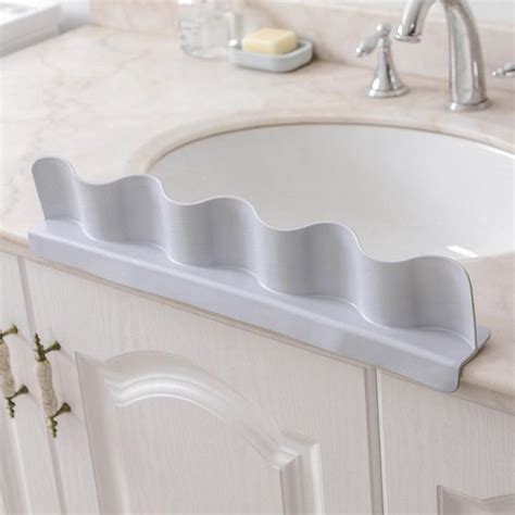 Sink Water Splash Guard Suction Cups Board Protect From Splatter Home Organizer Sink Home
