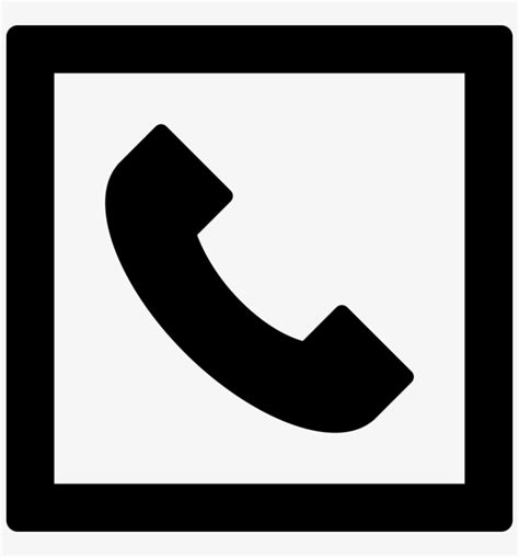 Call Button Png Transparent Image Phone Icon Square Png Png Image