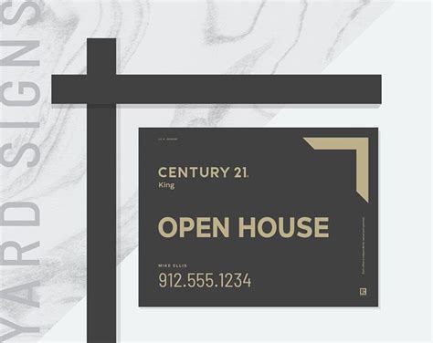 Made To Order Century 21 Open House Real Estate Yard Signs Open House
