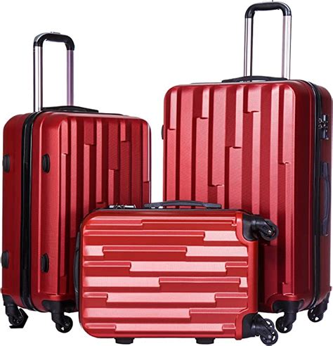 Coolife Luggage Suitcase 3 Piece Set With Tsa Lock Spinner