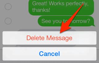 How to retrieve deleted text messages from iphone or android phone without computer? How to Delete Individual SMS Messages From Your iPhone ...