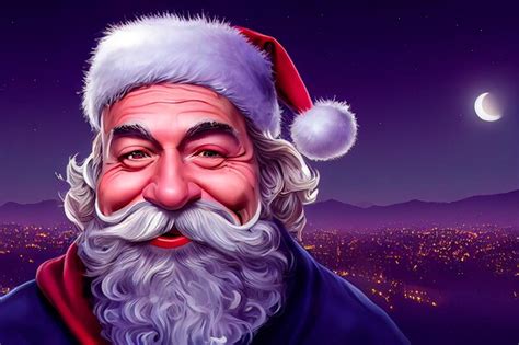 premium ai image santa klaus with ts christmas holiday illustration for advertising