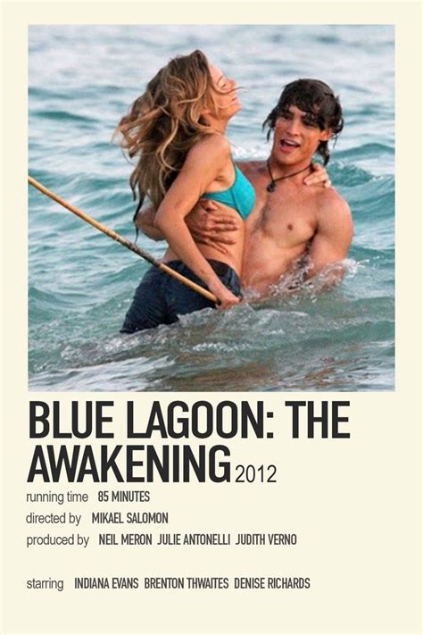 Blue Lagoon The Awakening Minimalist Poster Blue Lagoon Movie Film Posters Vintage Blue Lagoon