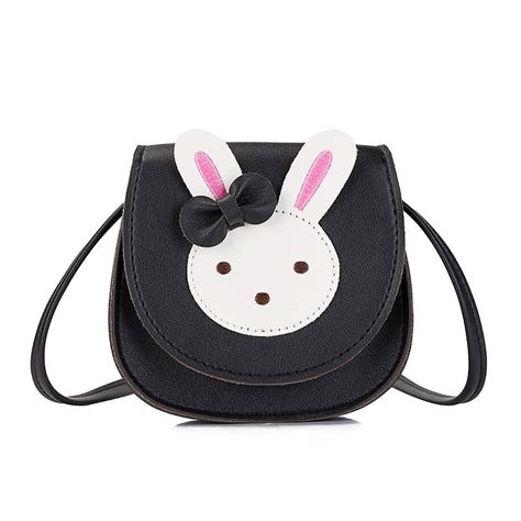 Little Girls Cute Rabbit Crossbody Purse Small Bow Shoulder Bag